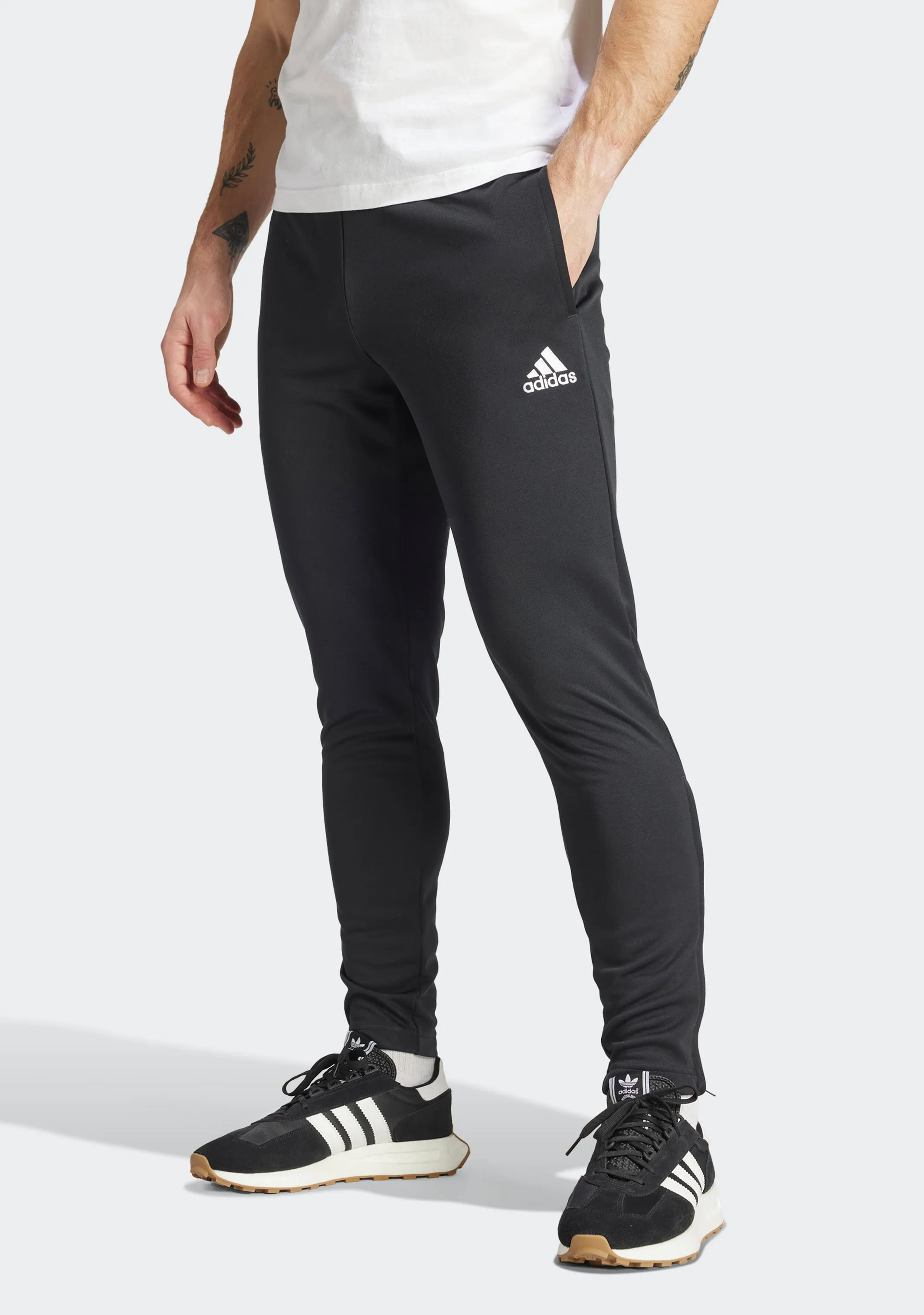 Adidas Mens Entrada 22 Training Track Pants Black <br> HC0332