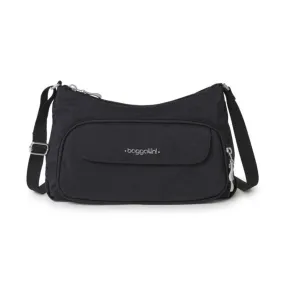 Baggallini Everyday Black With Sand Lining Bagg (Women's)