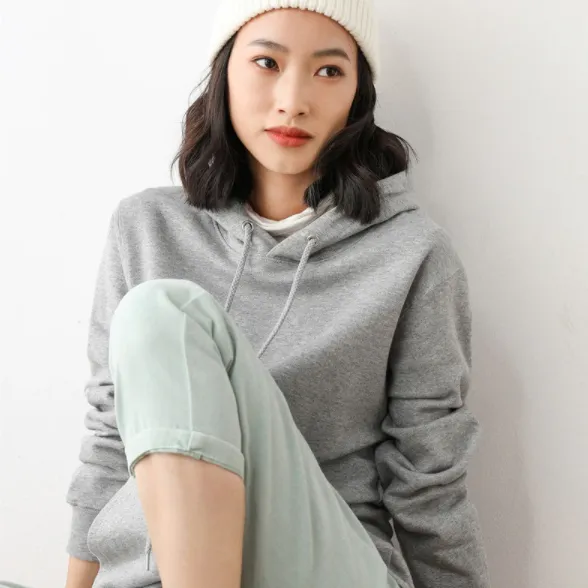 Basic Hoodie With Front Pocket (M-5XL!)