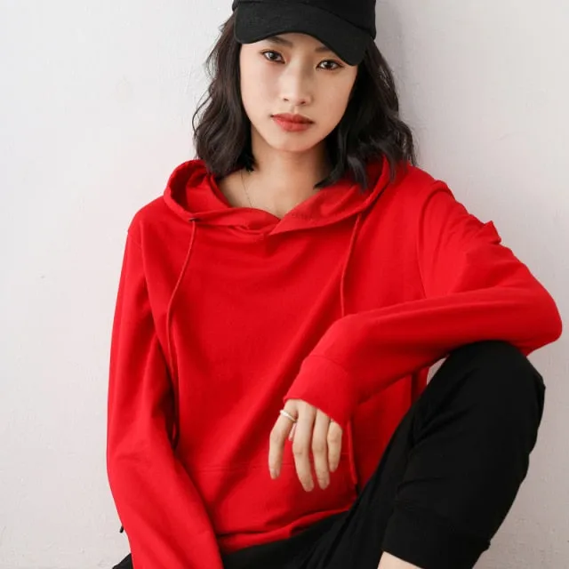 Basic Hoodie With Front Pocket (M-5XL!)