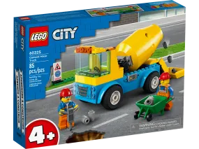 City - Cement Mixer Truck 60325 (85 Pieces) (retired product)