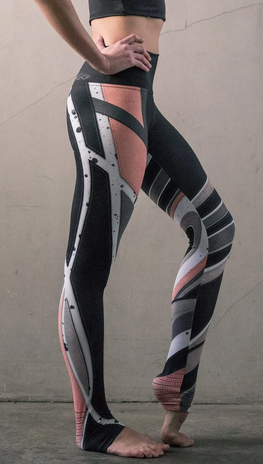 Coral Moto - Athleisure Leggings - CUSTOM ORDER