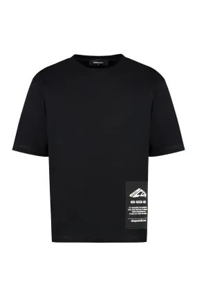 COTTON CREW-NECK T-SHIRT