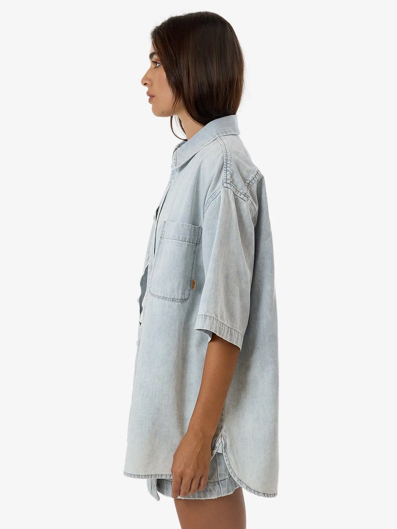 Darian Denim Shirt - Dirty Fade