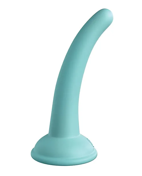 Dillio Platinum 5 Curious Five Silicone Dildo - Teal