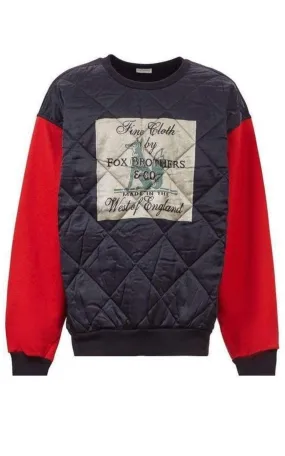 Fox Brothers Quilted Cotton Sweatshirt