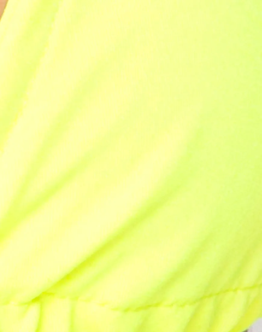 Gwen Bralet in Neon Yellow