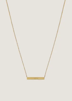 Heritage Bar Necklace