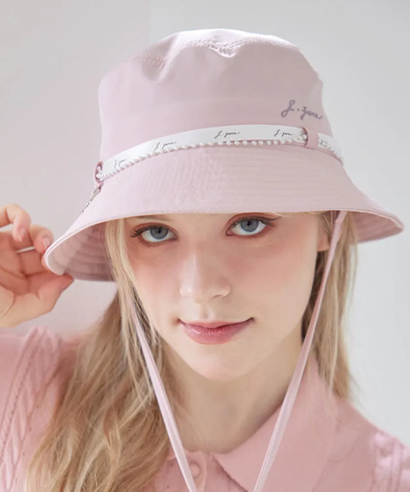 J.Jane Pearl Bucket Hat - Pink