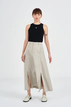 Kycee Parachute Midi Skirt