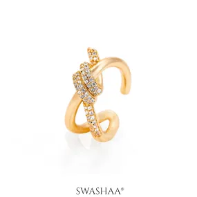 Mae 14K Gold Plated Ring