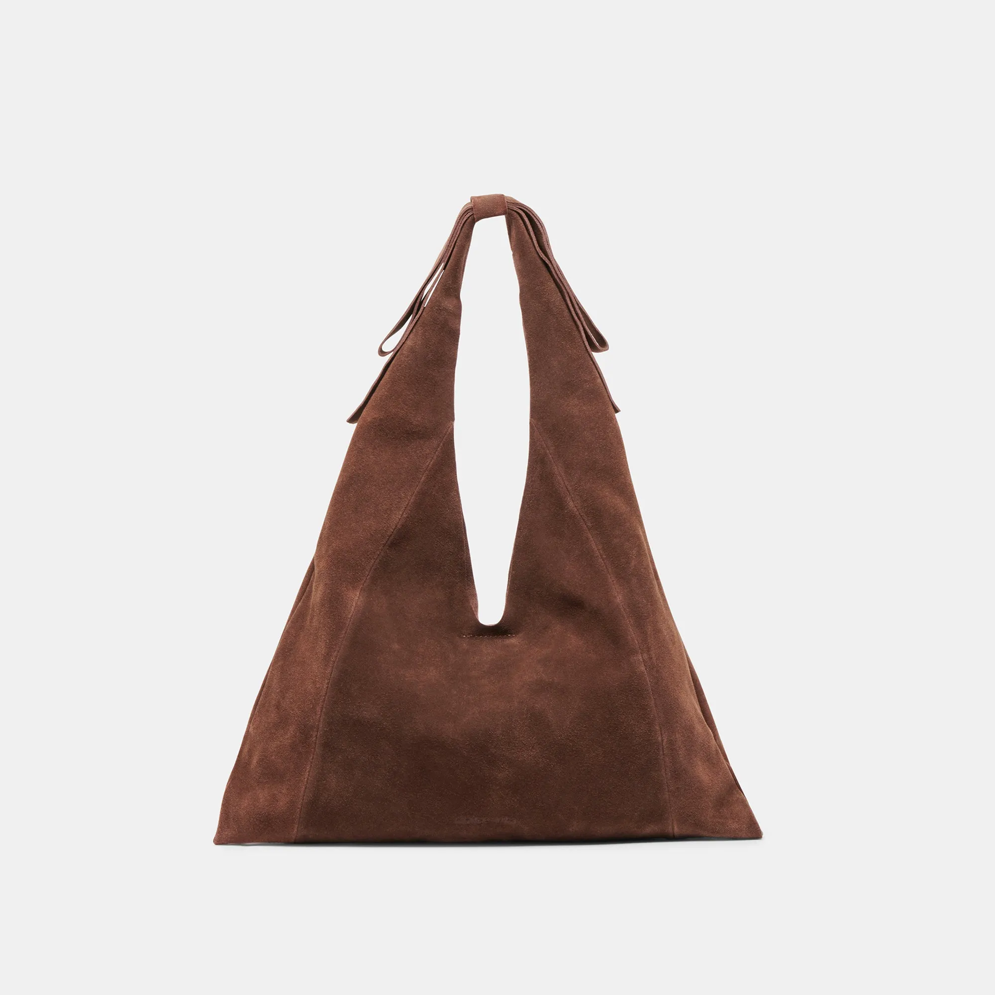 MARIE TOTE CHOCOLATE SUEDE