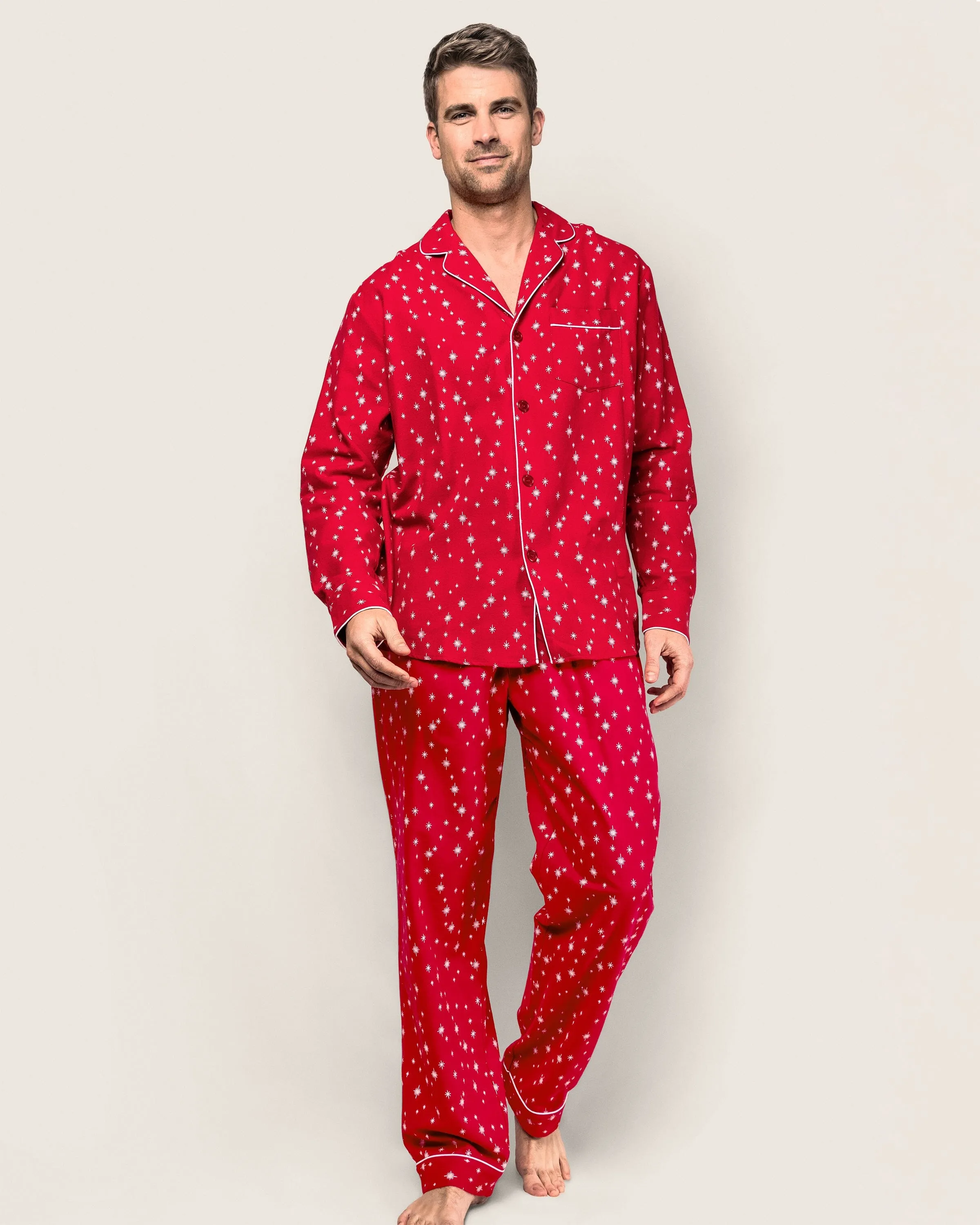 Men's Flannel Pajama Set | Starry Night