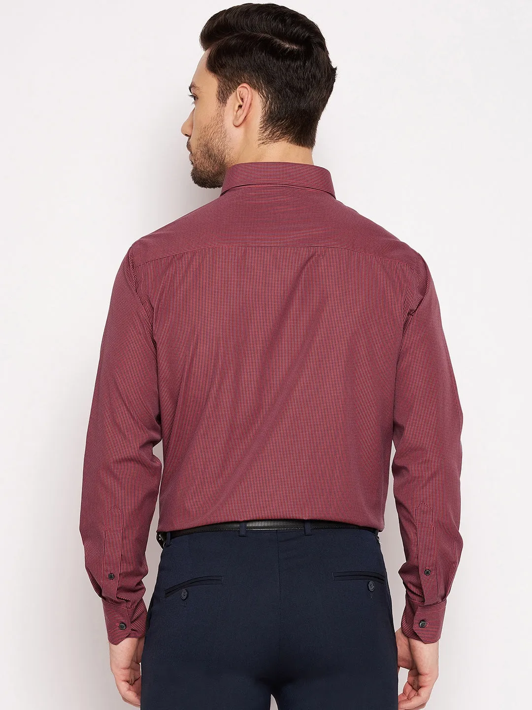 Mens Maroon Shirt