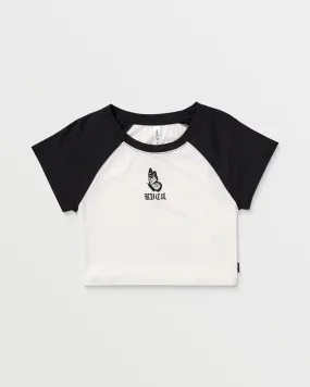 Raglan Tee - Rvca Black