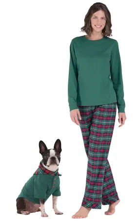 Red & Green Christmas Pet & Owner Pajamas