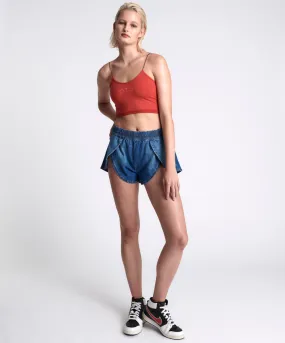 RESORT BLUE RUNNER SHORTS