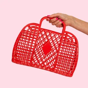 Retro Basket | Large Red