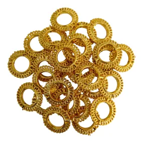 Round Shape CCB Big Round Ring Motif for Rakhi, Jewelry making, Craft or Decor