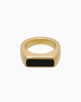 Ryan Onyx Gold Ring