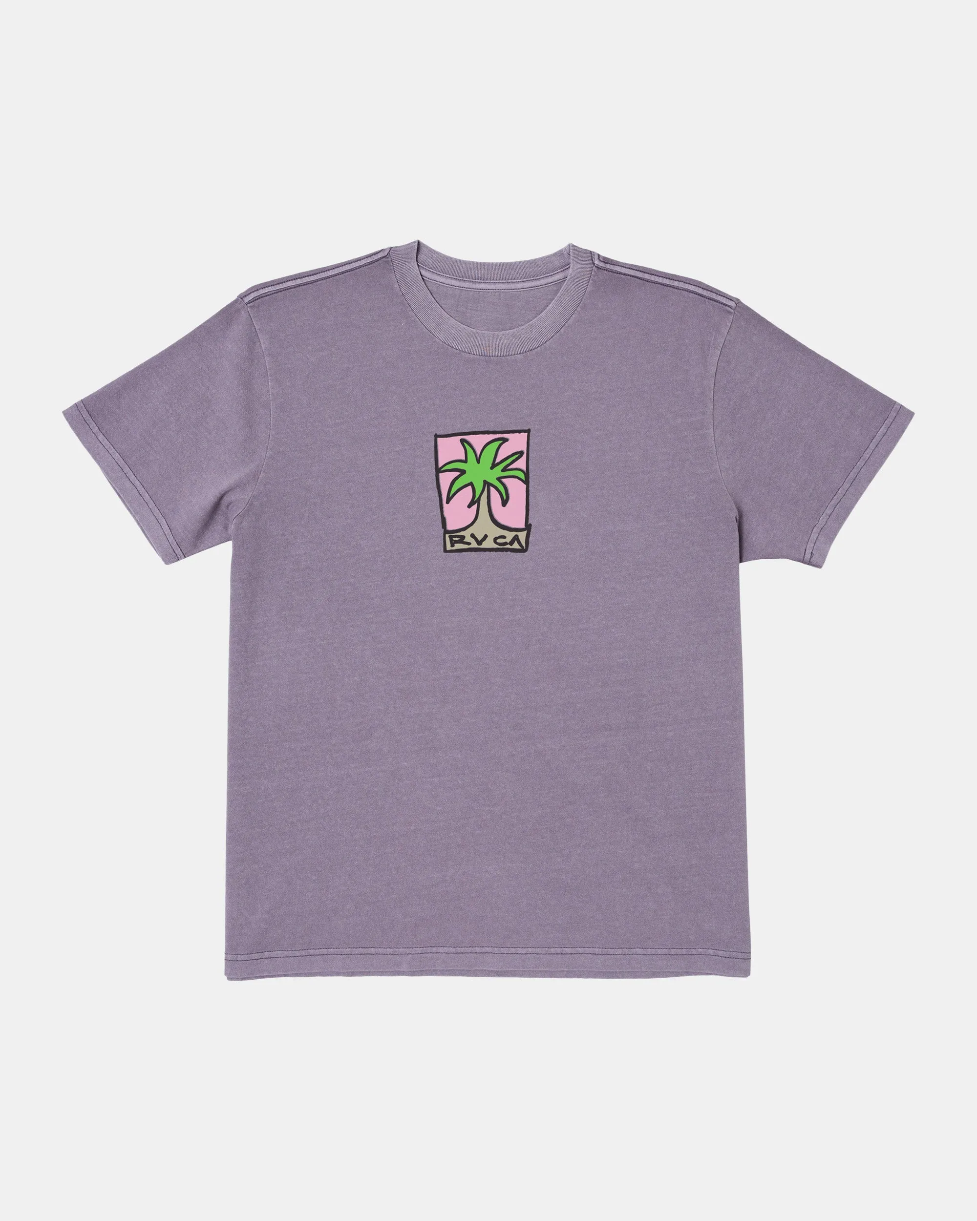 Small Palm Tee - Purple Sage