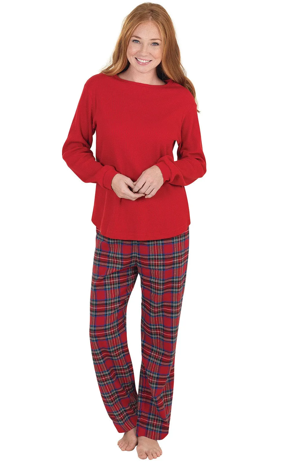 Stewart Plaid Flannel Matching Family Pajamas