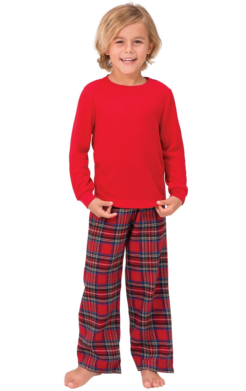 Stewart Plaid Flannel Matching Family Pajamas