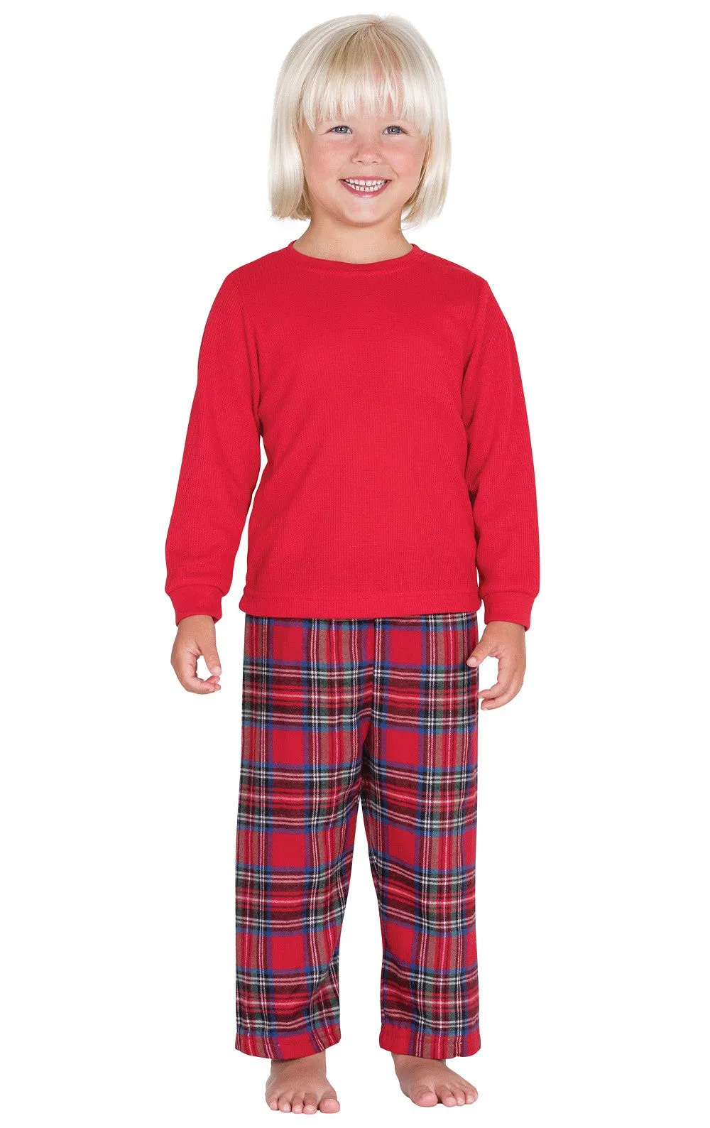 Stewart Plaid Flannel Matching Family Pajamas