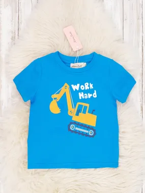 Work Hard Excavator Graphic Shirt